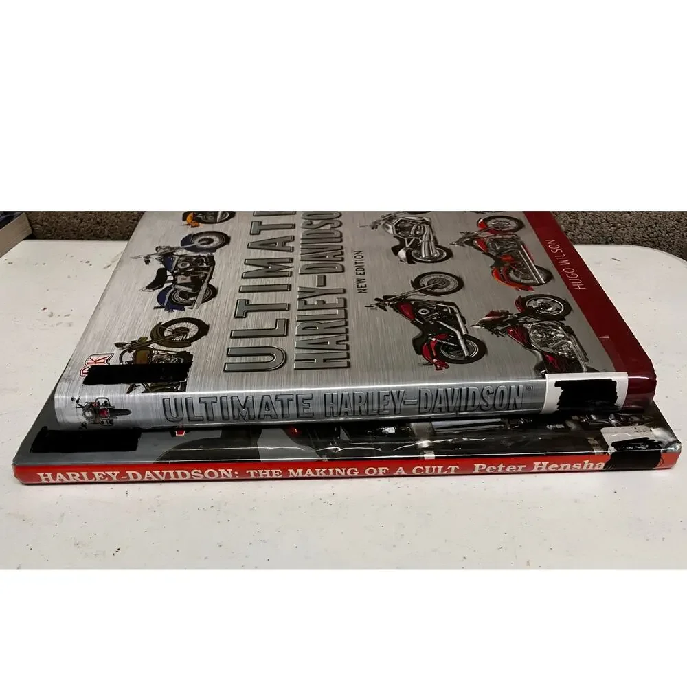 Harley Davidson Motorcycle Books Lot Ultimate Edition Hugo Wilson Making‎